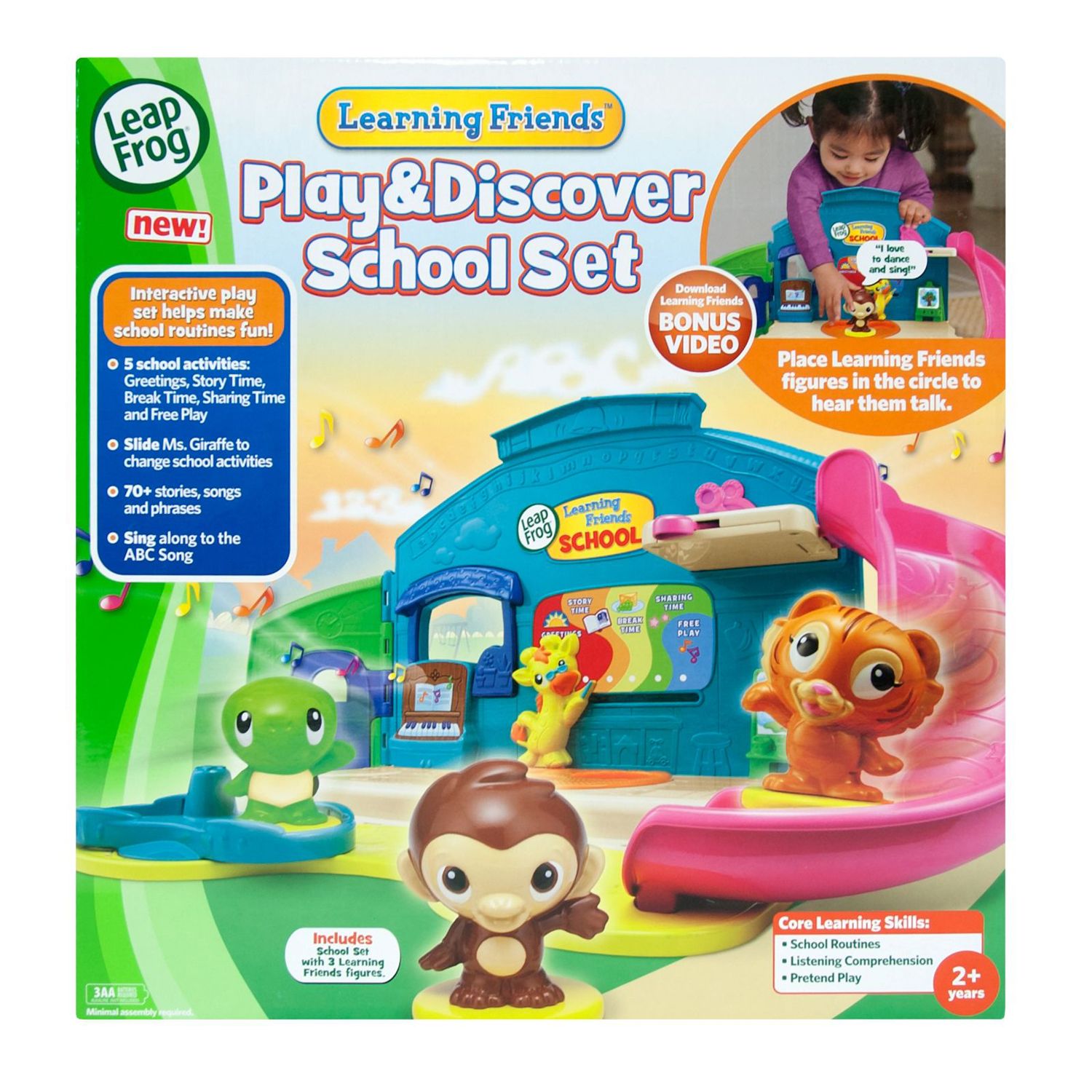 leapfrog play and discover school set