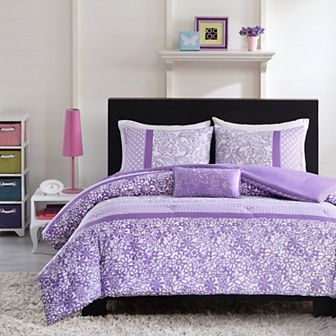 Intelligent Design Sadie Comforter Set with Throw Pillow