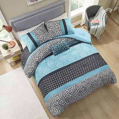 Intelligent Design Camille Comforter Set with Throw Pillow