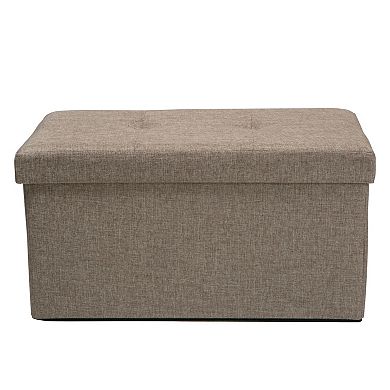 Simplify Folding Storage Ottoman