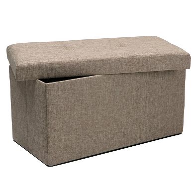 Simplify Folding Storage Ottoman