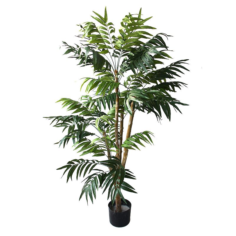 95708870 Navarro 5-ft. Potted Tropical Palm Tree - Indoor a sku 95708870