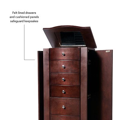 Armoire jewelry boxes kohls hot sale