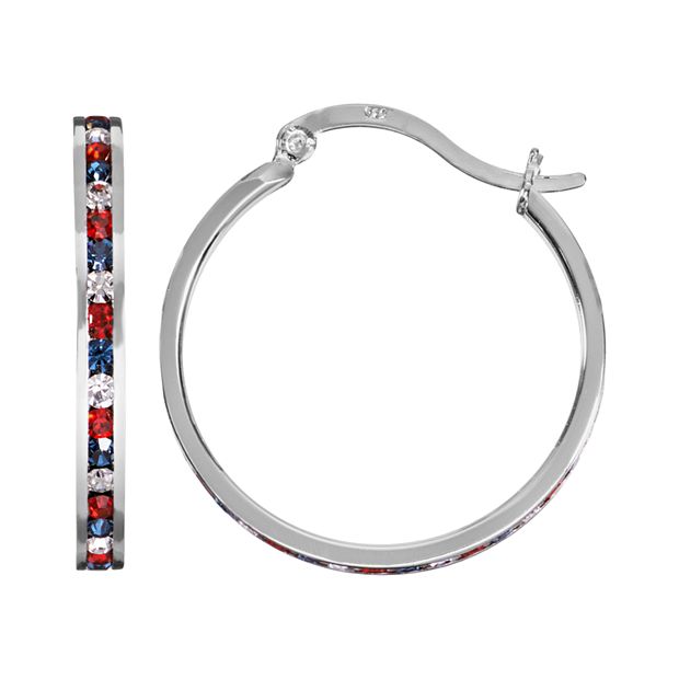 Kohls sterling hot sale silver hoops