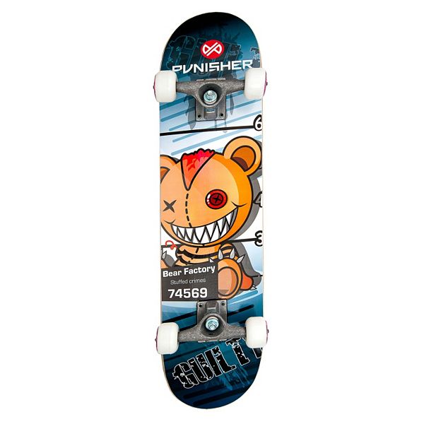 kohls.com | Punisher Skateboards Guilty Bear 31-in. ABEC-7 Complete Skateboard