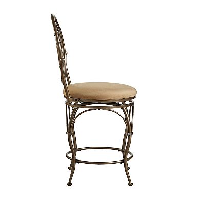 Big and Tall Scroll Circle Bar Chair