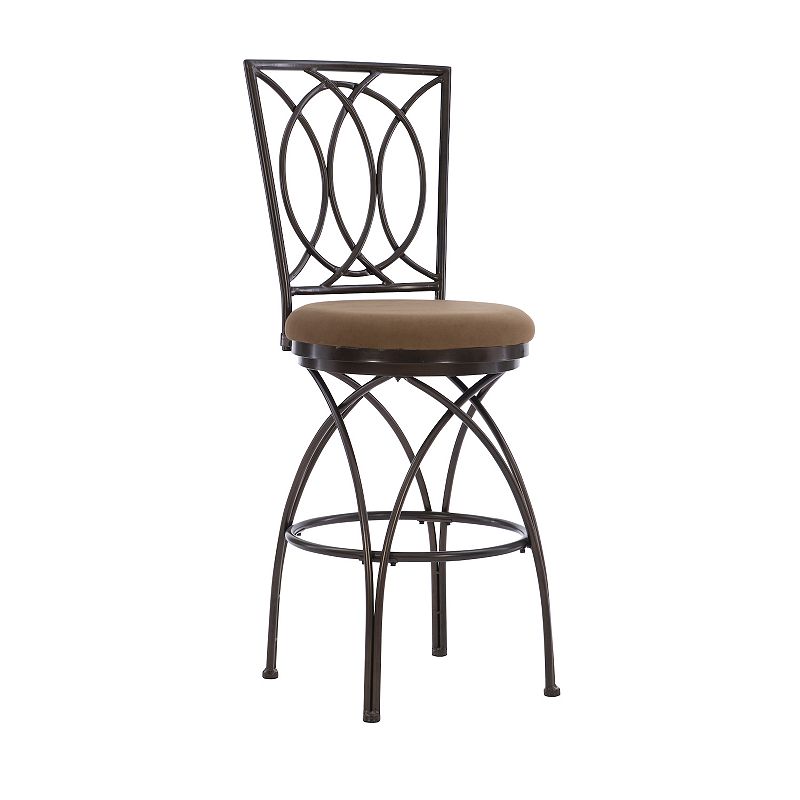 Big and Tall Crossed Legs Bar Chair, Clrs