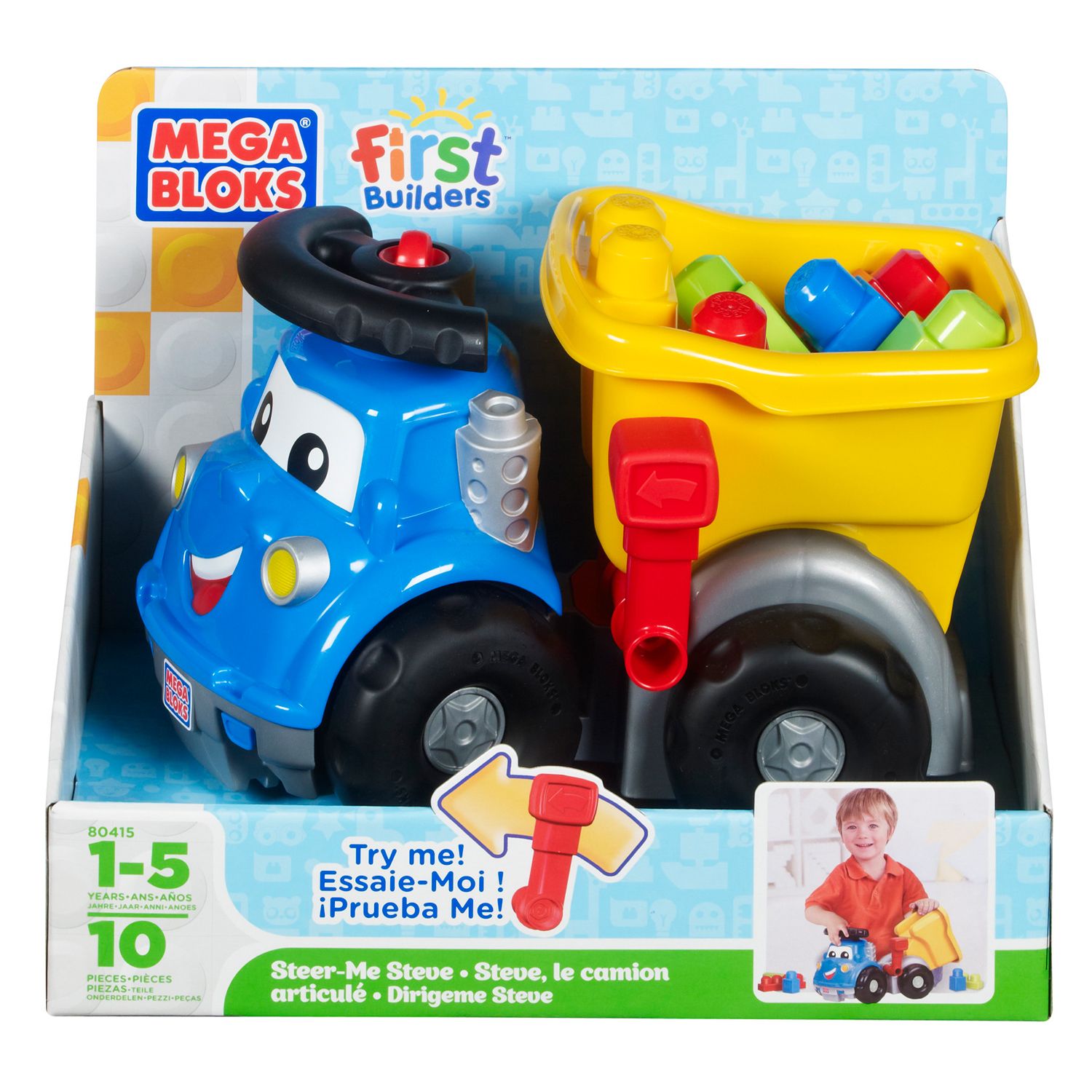 mega bloks first builders dump truck