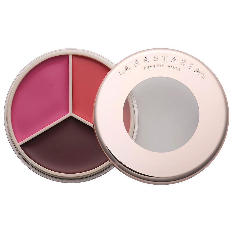 Anastasia Beverly Hills Magic Touch Cream Blush & Lip Trio, Size: .11 Oz, Pink Rose