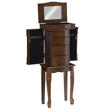 Louis Philippe Jewelry Armoire