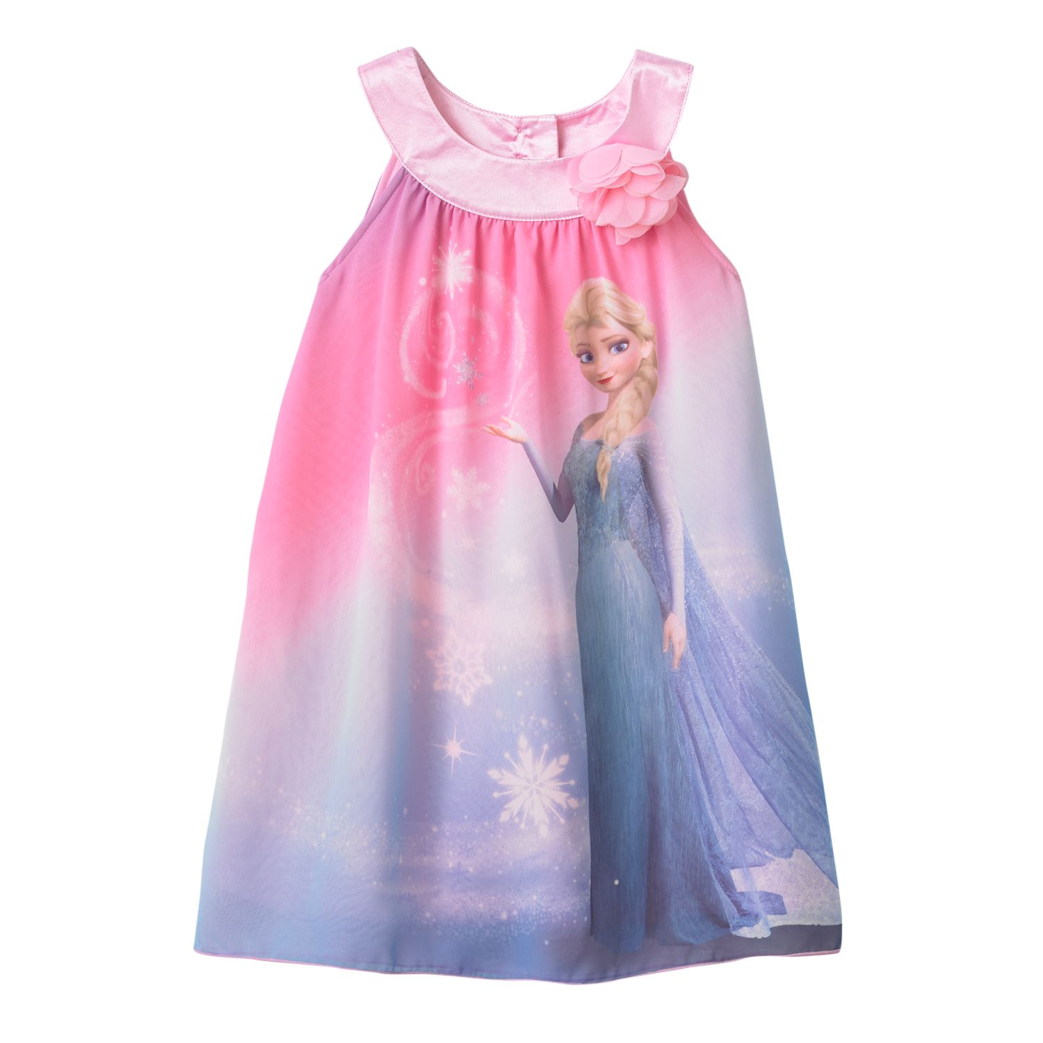 pink elsa dress