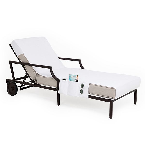 Linum Home Textiles Chaise Lounge Cushion Cover with Accessory