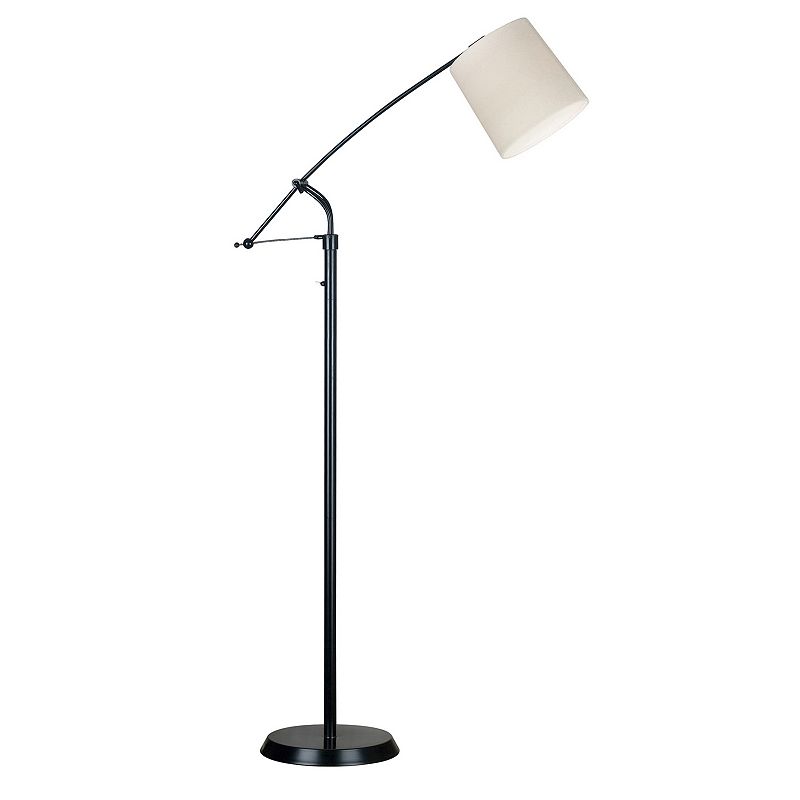 Reeler Floor Lamp, Brown