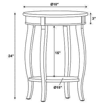 Round End Table