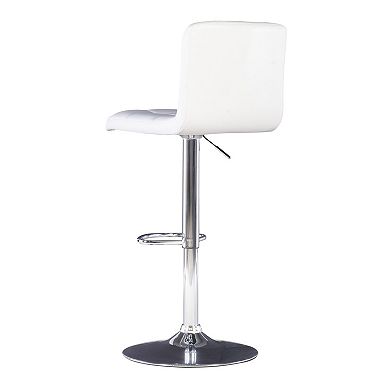Linon Brandt ABS Swivel Bar Stool