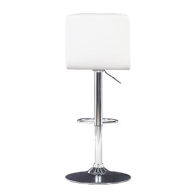Linon Brandt ABS Swivel Bar Stool