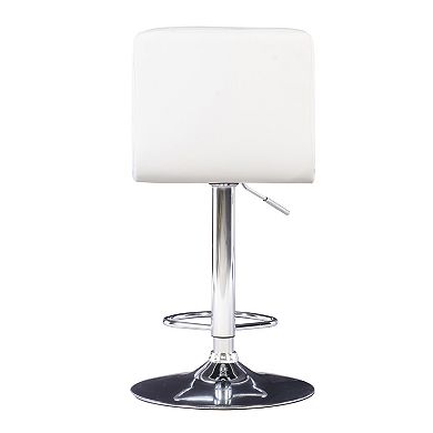 Linon Brandt ABS Swivel Bar Stool