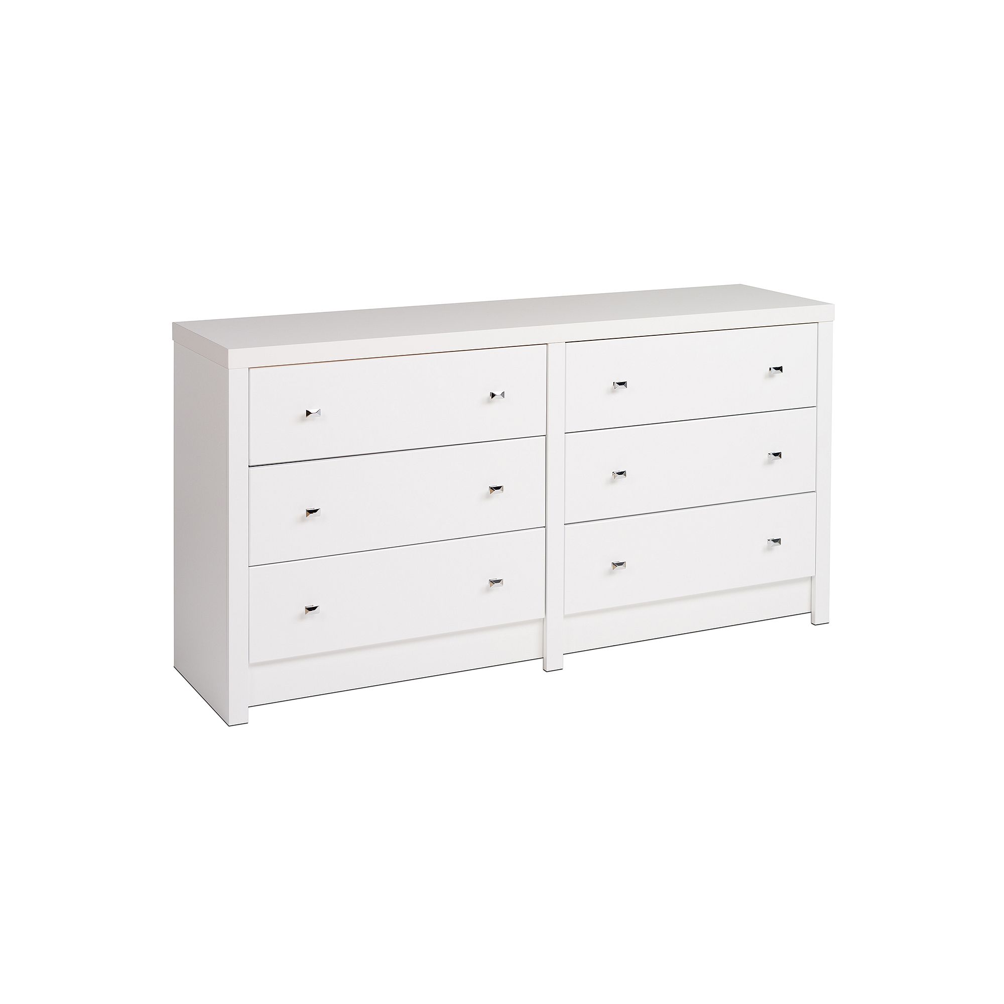 Prepac Calla 6-Drawer Dresser, White