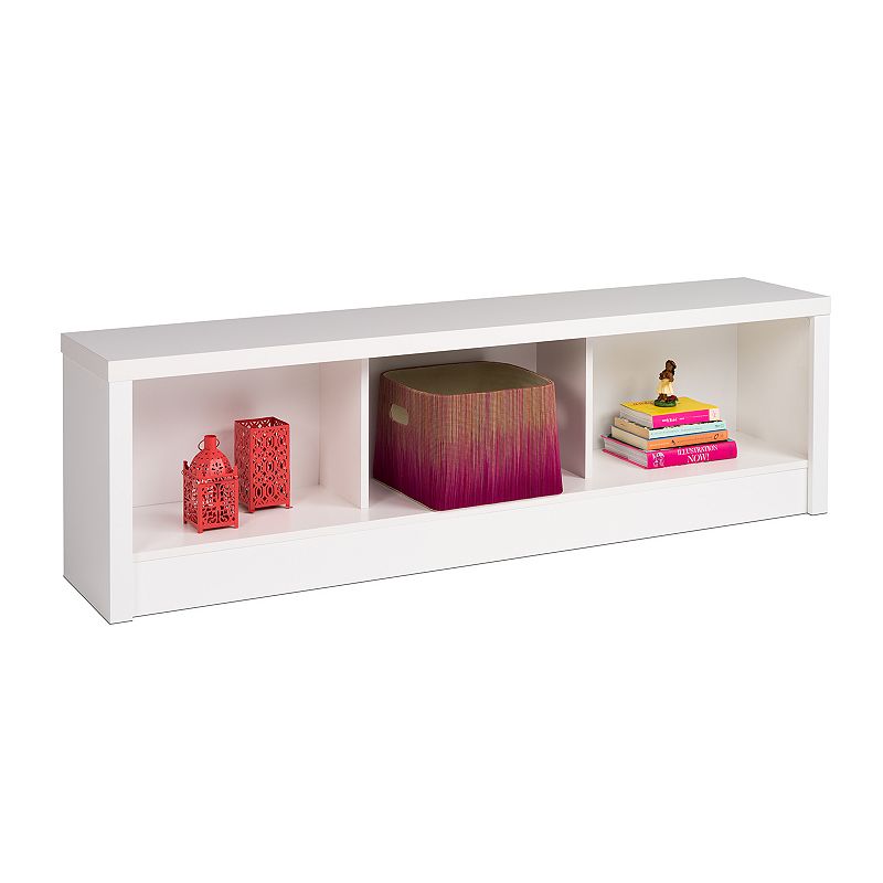 Prepac Calla Storage Bench, White, Furniture