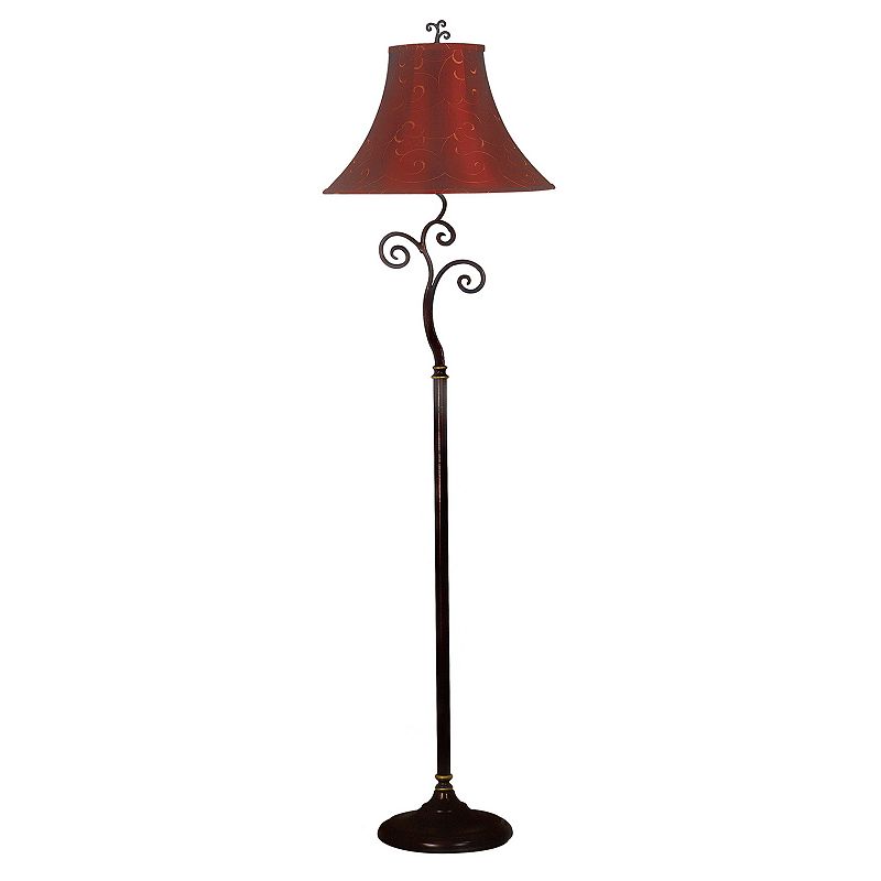 Richardson Floor Lamp, Brown