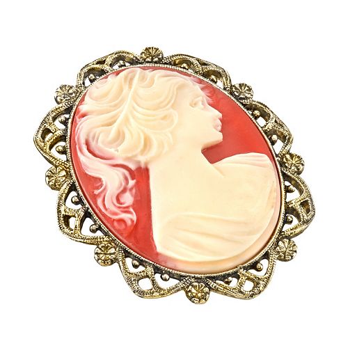 1928 Cameo Pin