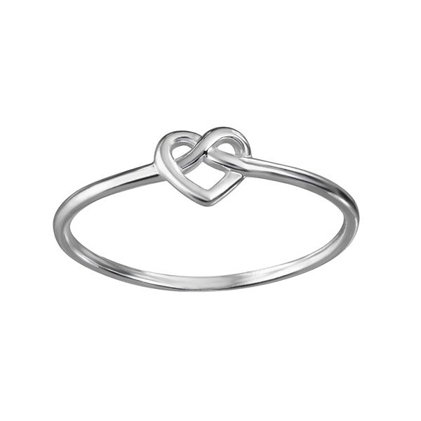 LC Lauren Conrad Textured Heart Midi Ring, Women's, Size: 3.50, Silver -  Yahoo Shopping