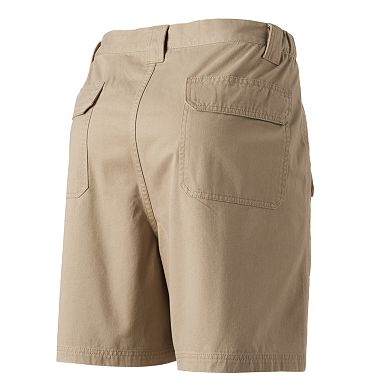 Men's Croft & Barrow® Side Elastic Twill Cargo Shorts