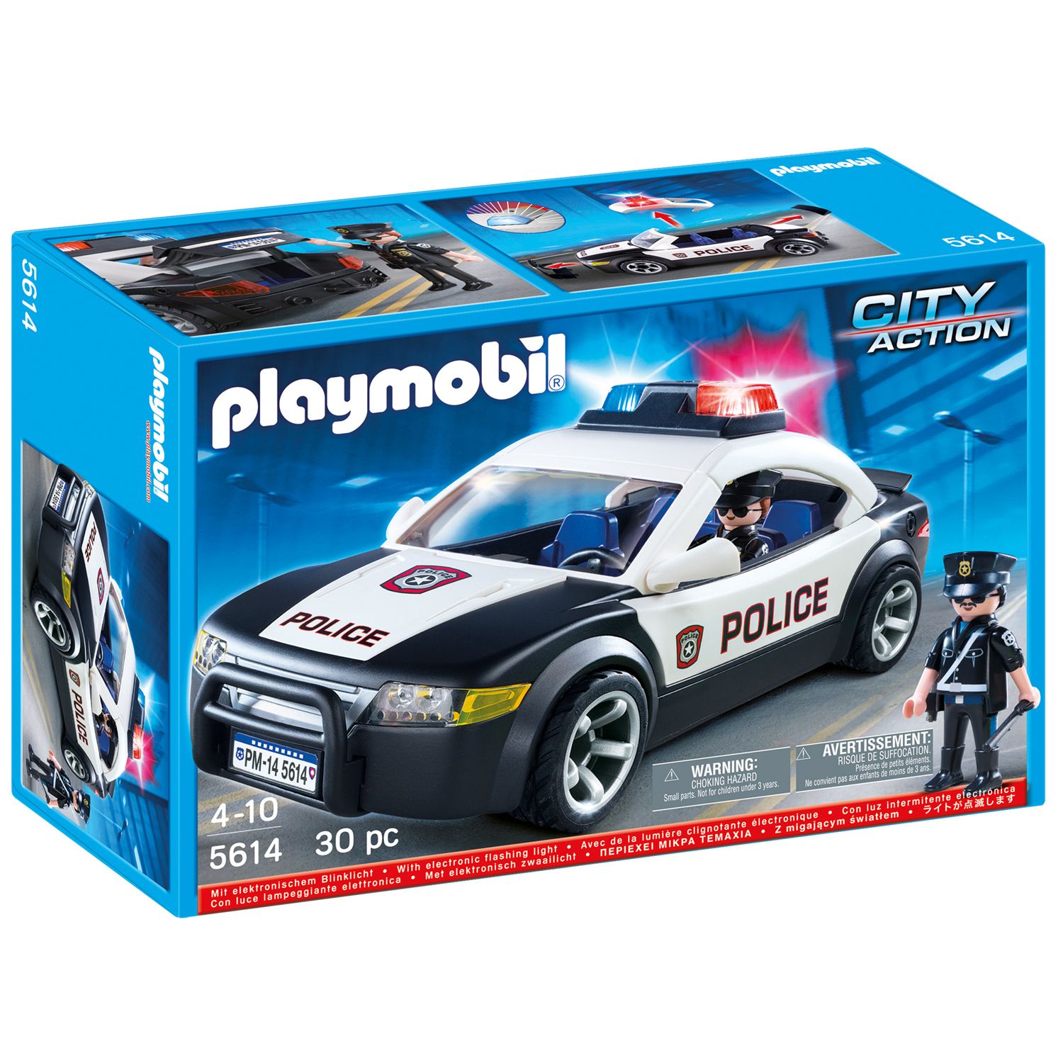 playmobil city action police cruiser