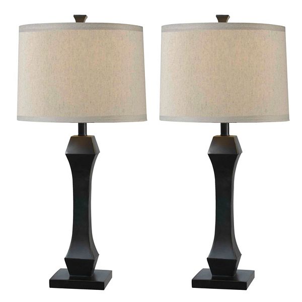 Gemini 2piece Table Lamp Set