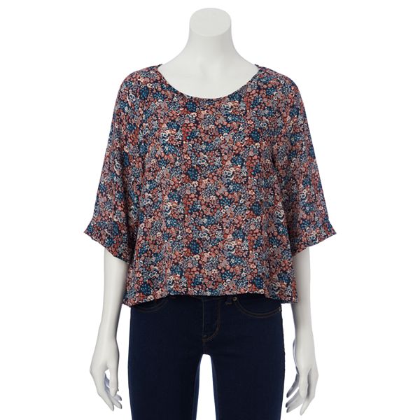 About A Girl Dolman Swing Top - Juniors
