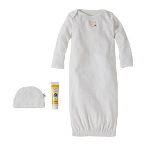 Burt's Bees Baby 3-pc. Organic Coverall Gown Set - Baby