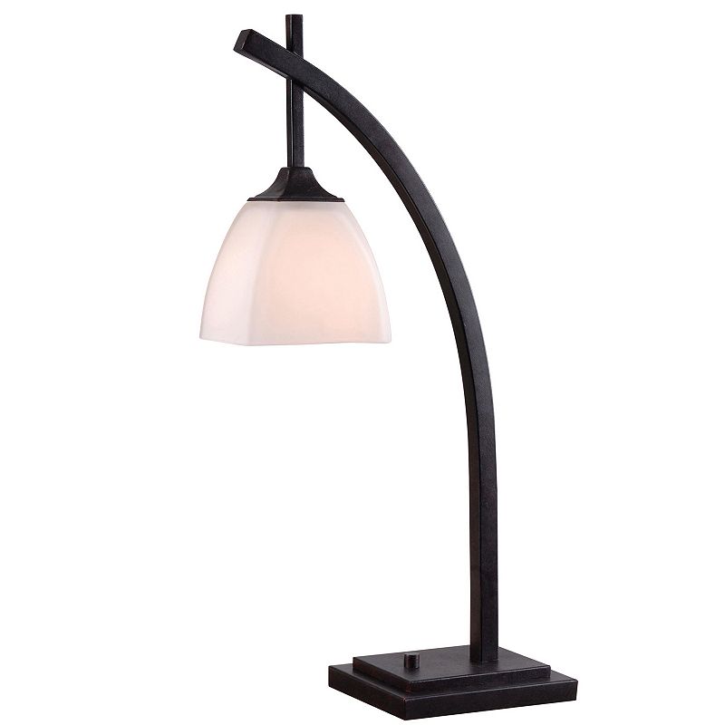 Structure Desk Lamp, Brown