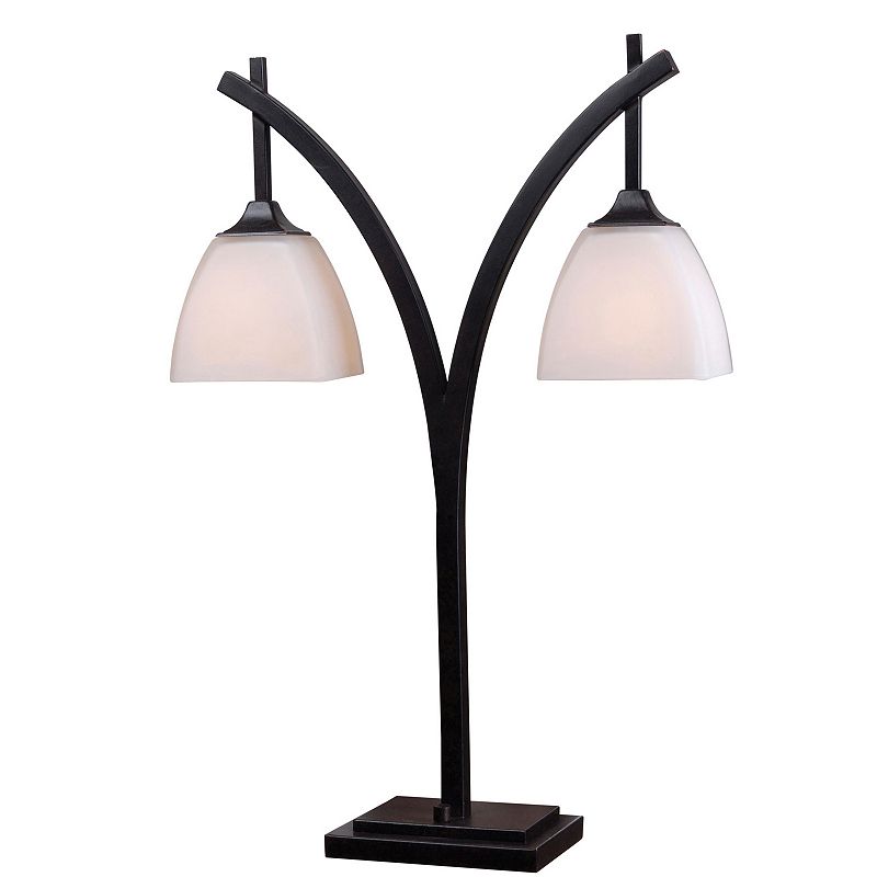 Structure Table Lamp, Brown