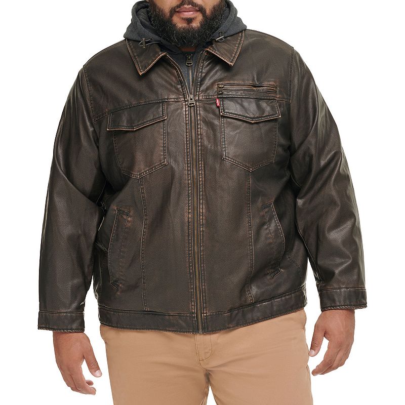 Mens Brown Hooded Jacket | Kohl's
