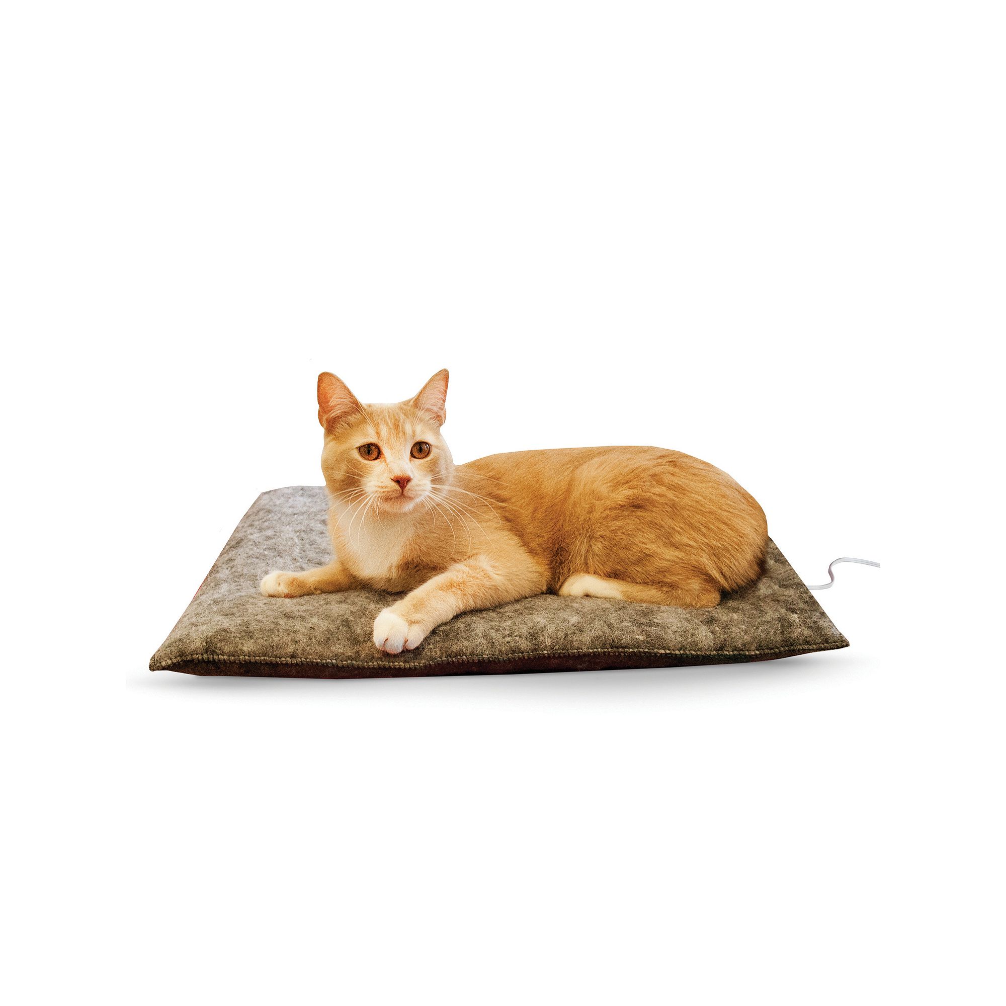 K&H Amazin Thermo-Kitty Heated Pad - 15 x 20, Gray