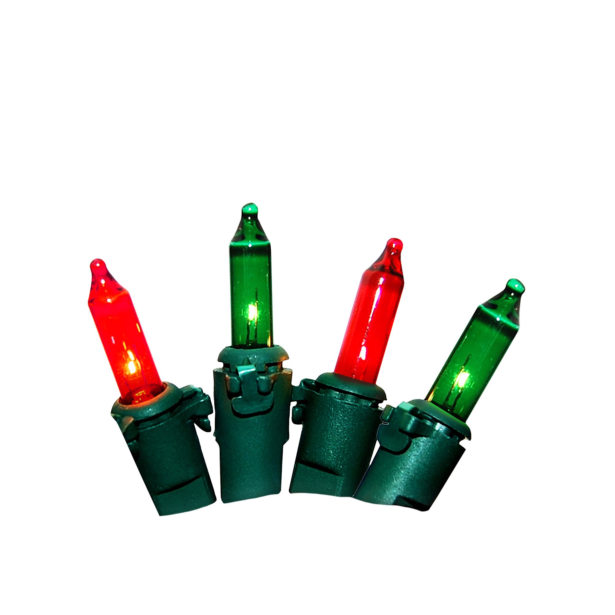 LumaBase 2-pk. Red & Green String Lights, Multicolor