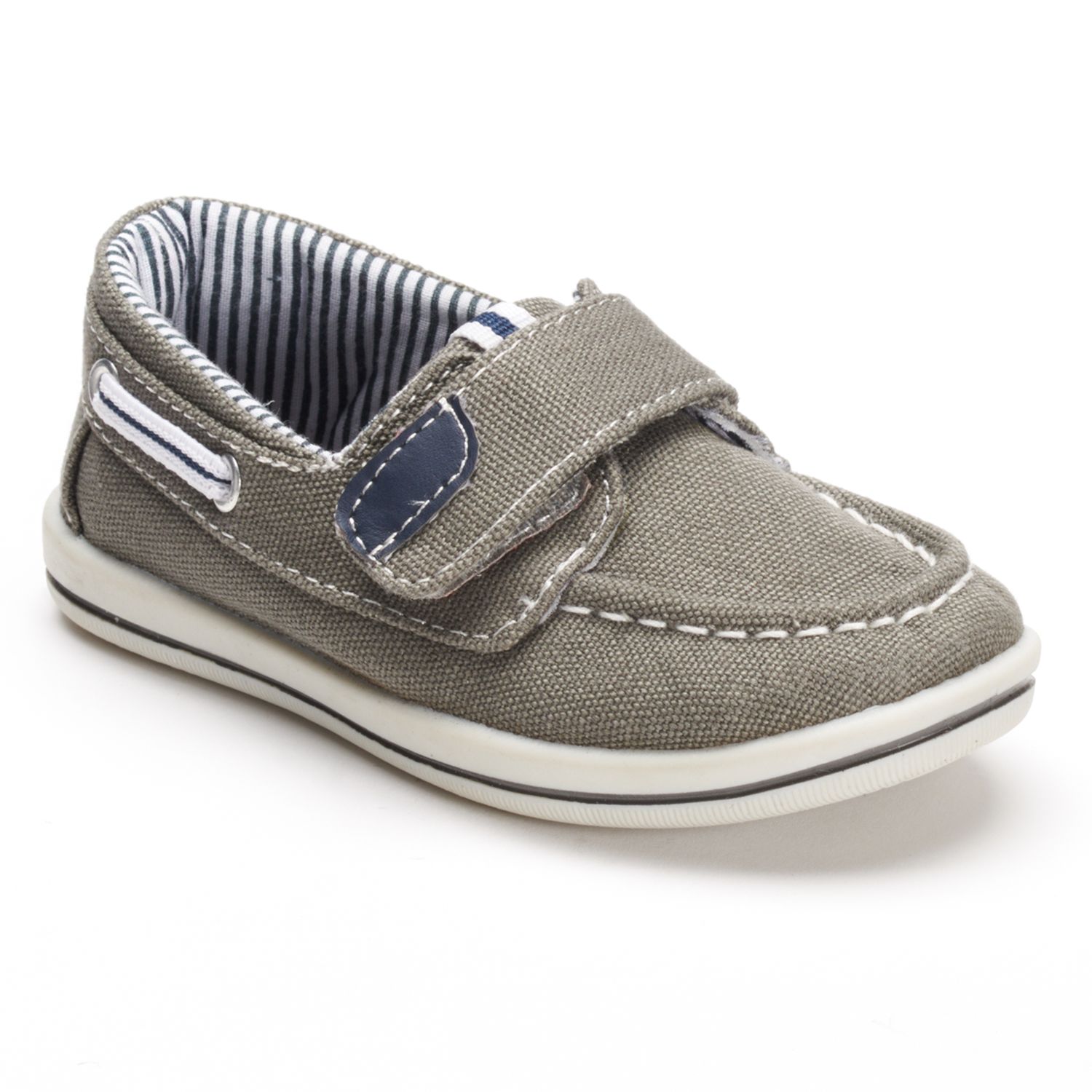 boys canvas boat shoes