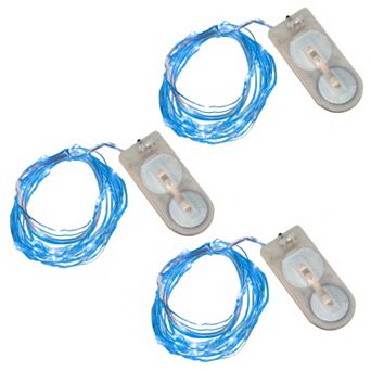 LumaBase 3 pk Waterproof Battery Operated Mini LED String Lights