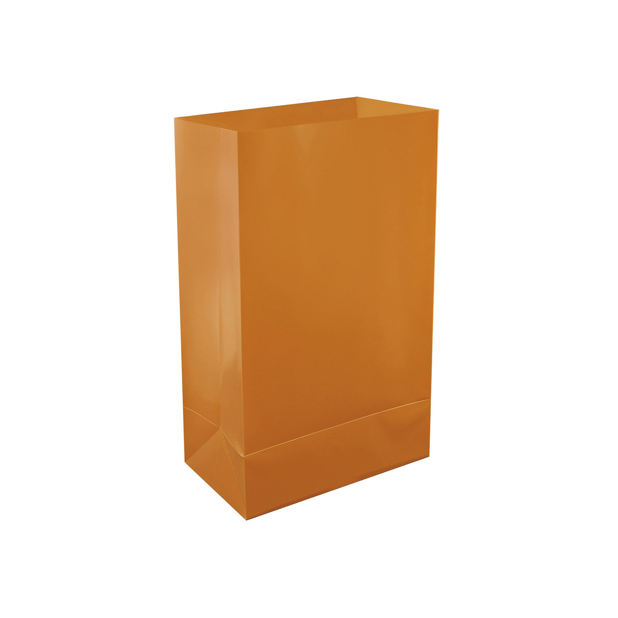 LumaBase 12-pk. Plastic Luminaria Bags - Indoor & Outdoor, Beige