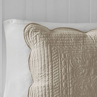 Madison Park Marino 3-Piece Quilt Set with Shams