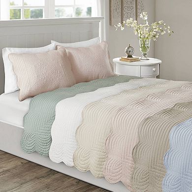 Madison Park Marino 3-Piece Reversible Lightweight Quilt Set