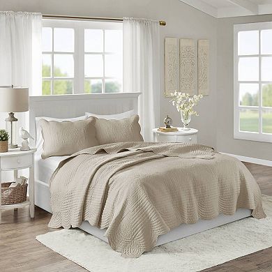 Madison Park Marino 3-Piece Quilt Set with Shams