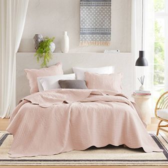 Madison Park Marino 3 pc Reversible Lightweight Quilt Set