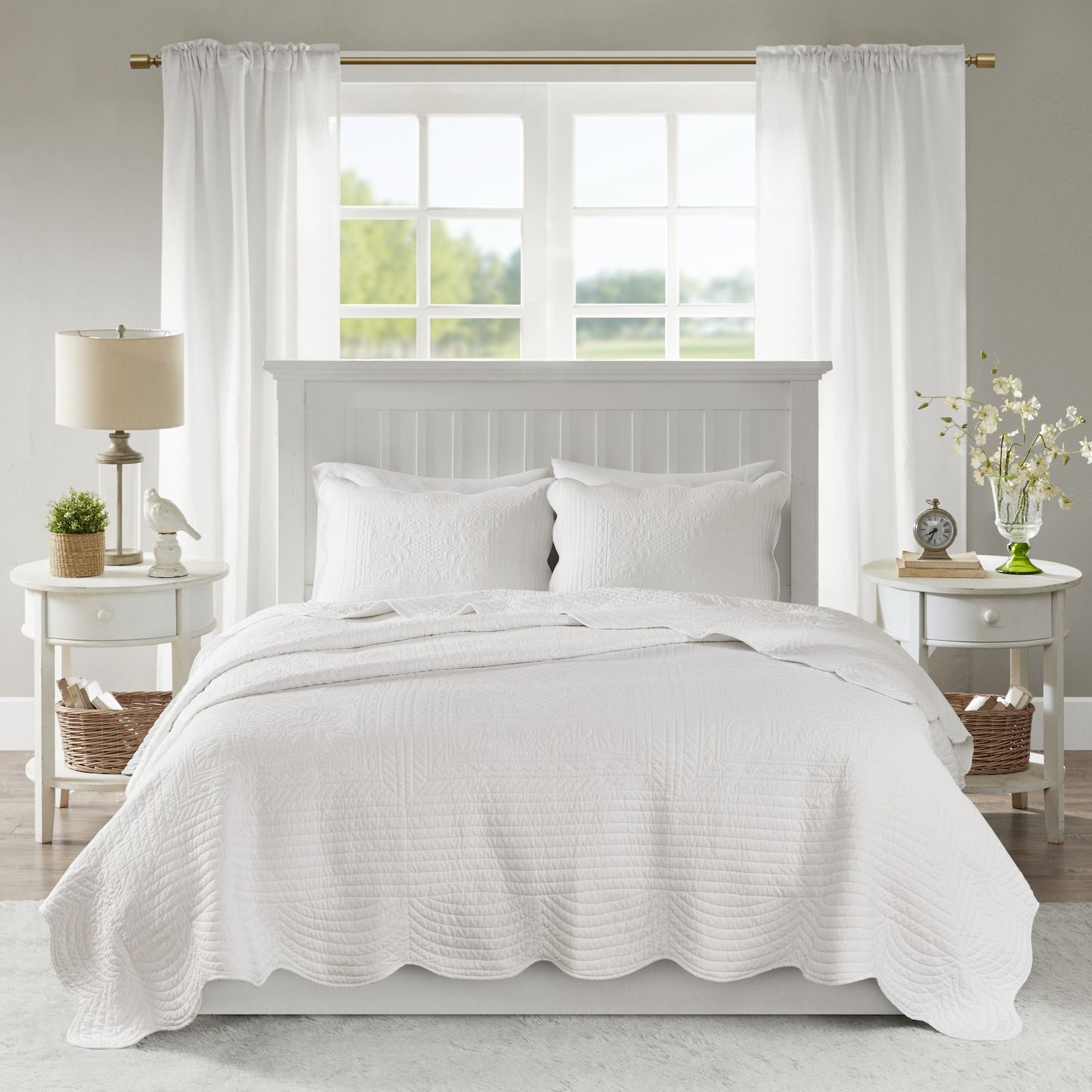 vue signature plush decor charlotte faux fur coverlet collection