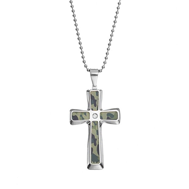 Kohls cross deals necklace mens