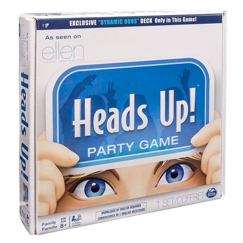 Heads Up! Party Game 3rd Edition  Fun Word Guessing Game for Families aged 8 and up