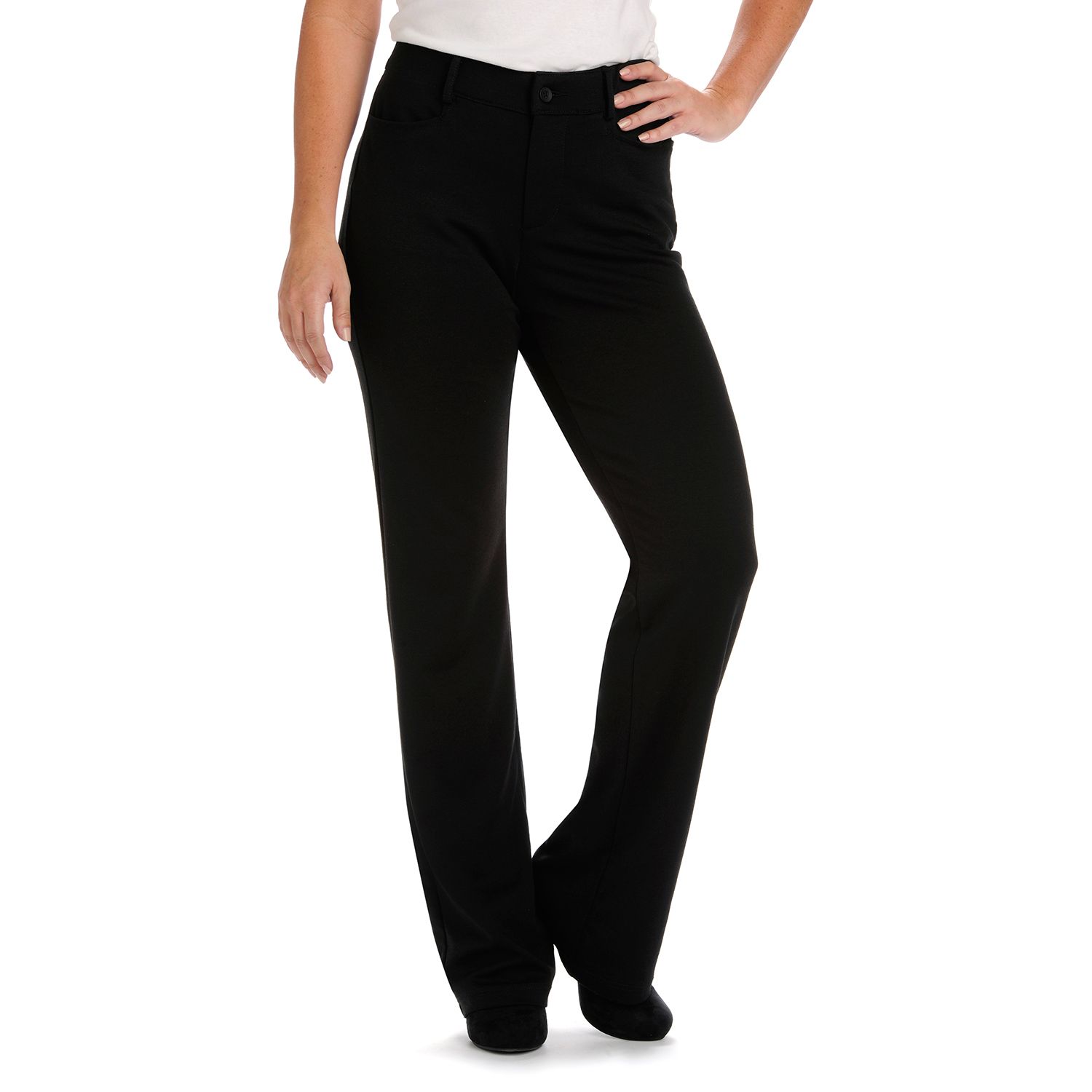 kohls lee pants womens