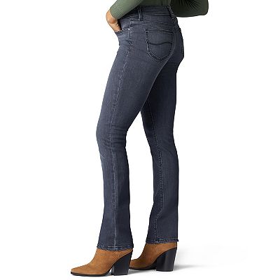 Lee mid rise straight leg jeans on sale