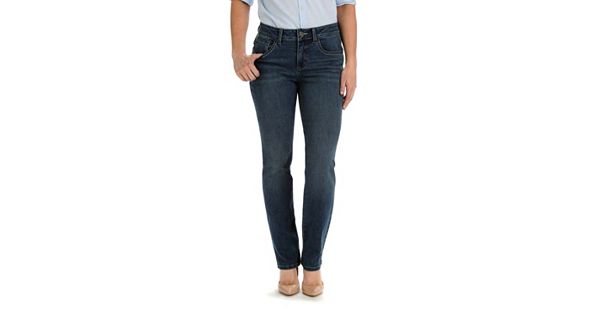 lee perfect fit straight leg jeans