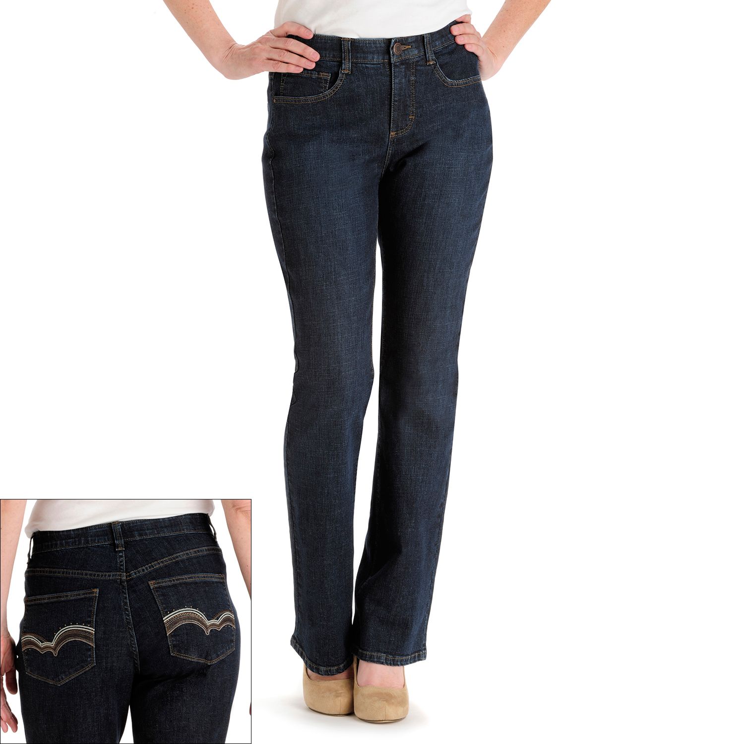 women's barely bootcut jeans